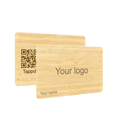Smart Business Card - Custom Bamboo